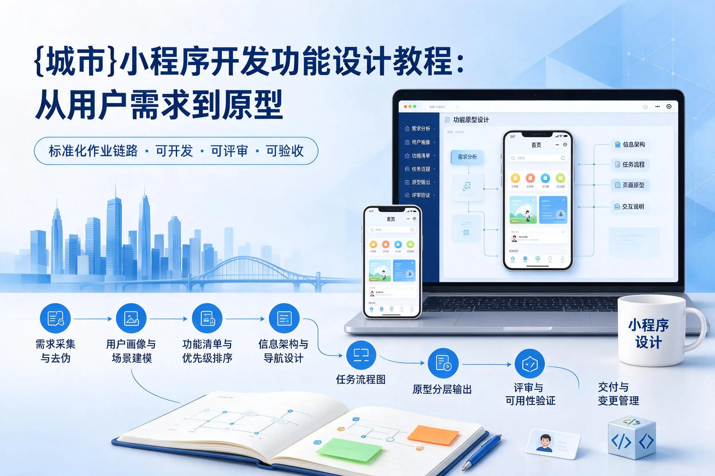 济源小程序开发功能设计教程：从用户需求到原型