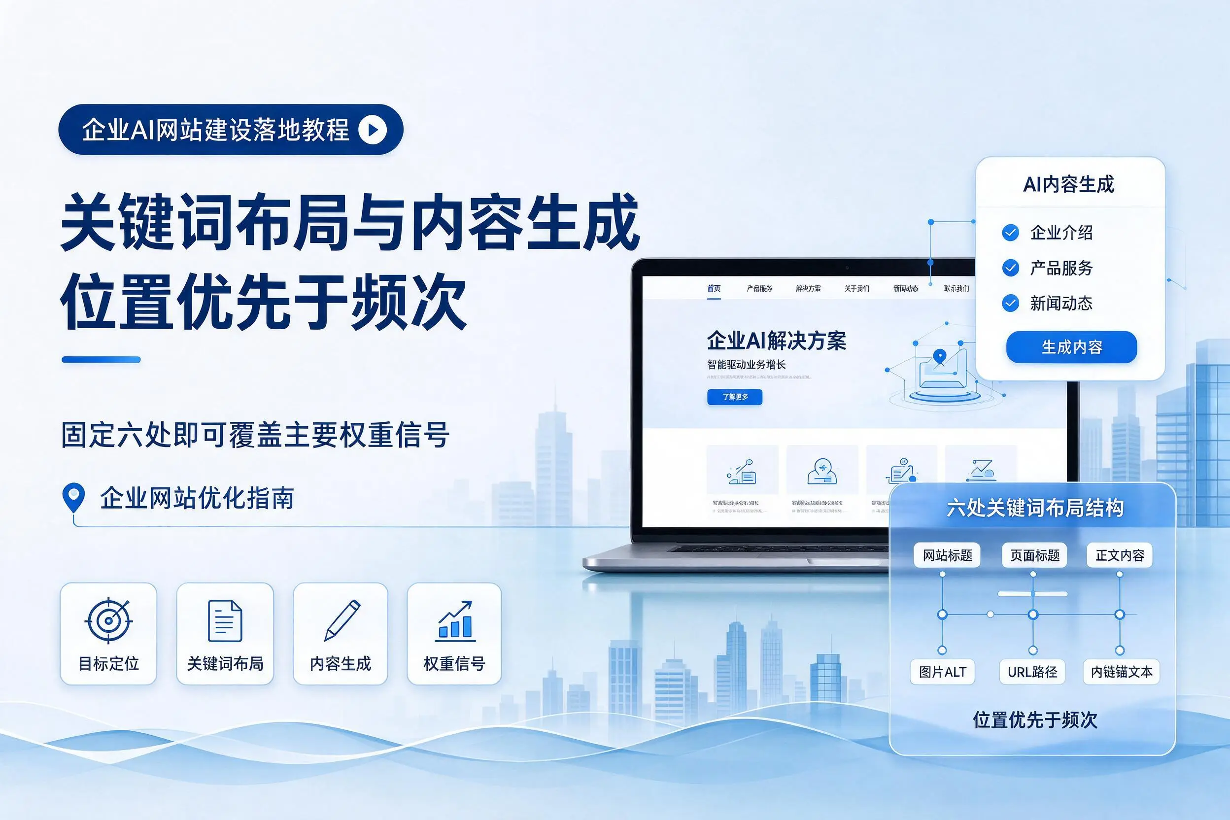 济源企业AI网站建设落地教程:关键词布局与内容生成